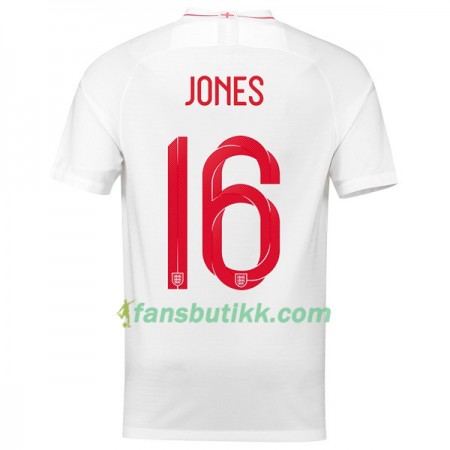 Fotball-VM 2018 England drakt Jones 16 Hjemmetrøye